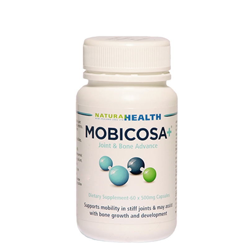 Mobicosa+® Joint & Bone Advance Supplement 60 Capsules 500mg