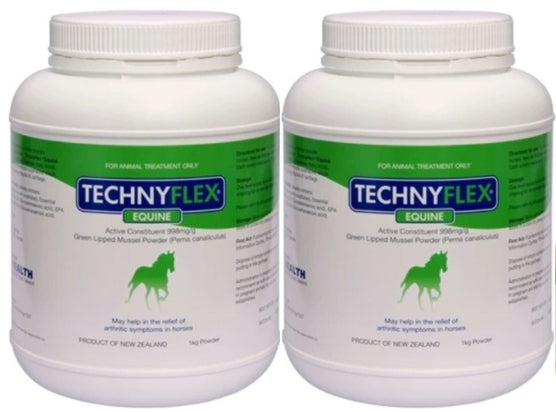 ☆SPECIAL☆ TWIN PACK Technyflex® Equine 1KG Powder (Exp: 03/26 or 05/26)