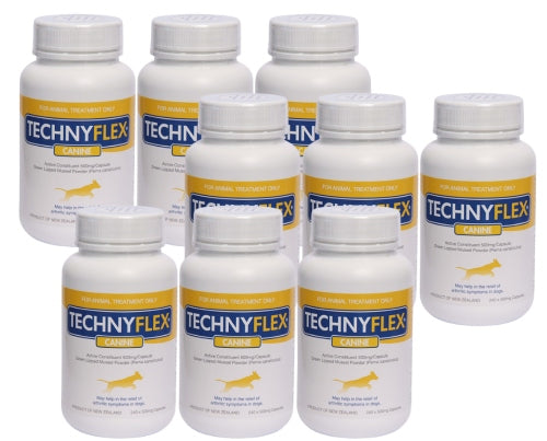 ☆SPECIAL☆ NINE PACK Technyflex® Canine 240 x 500mg Capsules