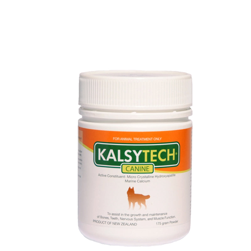 Kalsytech® Canine Calcium supplement 175g Powder Tub (Exp: 03/27)